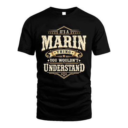 MARIN HH-F009–Personalized Name Quote Apparel “It’s an NAME Thing You Wouldn’t Understand”
