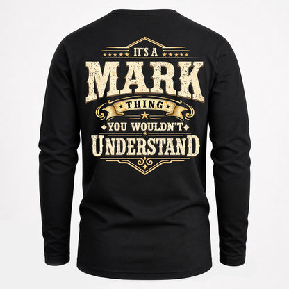 MARK HH-F003–Personalized Name Quote Apparel “It’s an NAME Thing You Wouldn’t Understand”