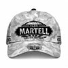 MARTELL TC01 HH79 Team Your Name Hat, Personalized Camo Baseball Cap, Custom Family Gift, Gift for Him Her