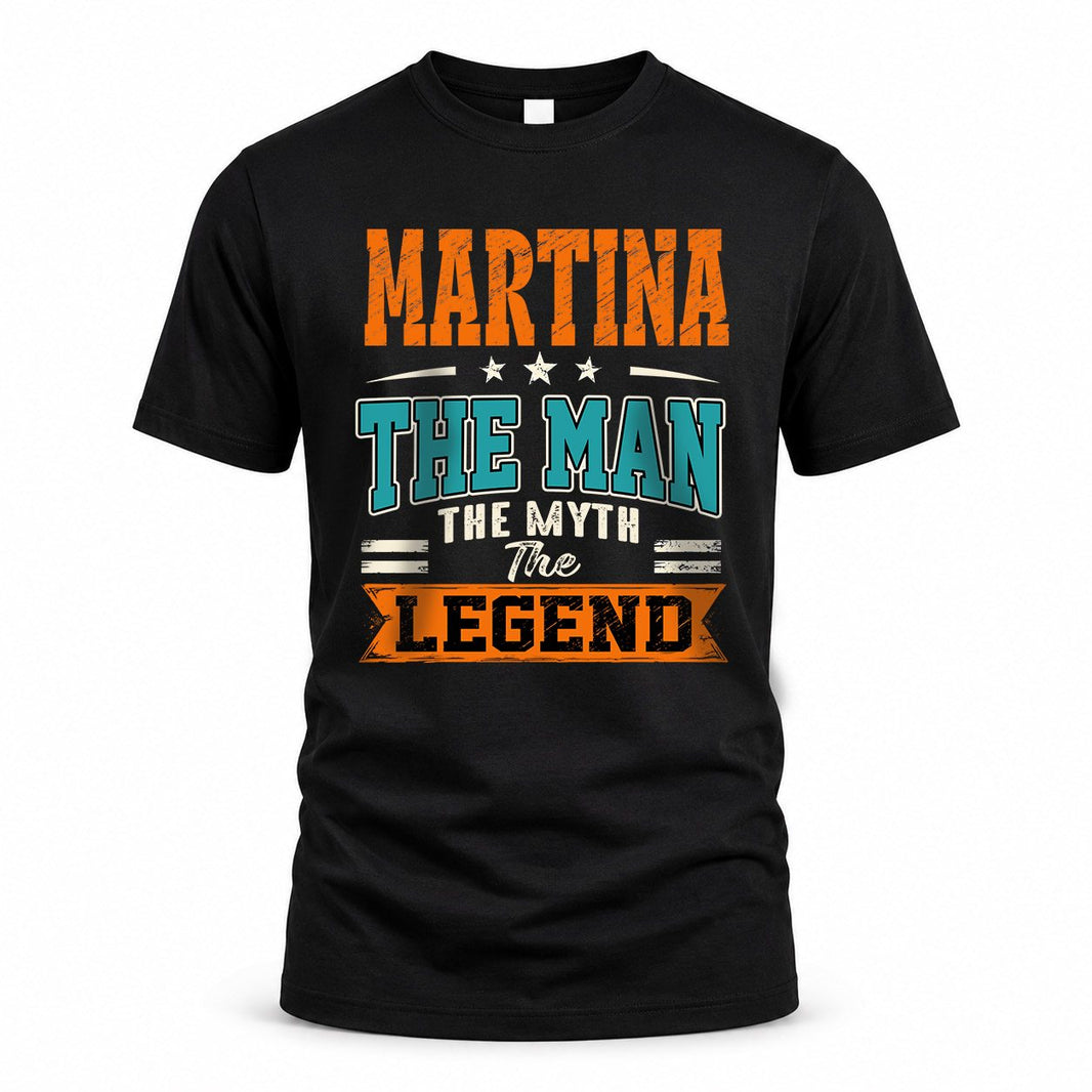 MARTINA HH F007 The Man The Myth The Legend Personalized Shirt – Gift for Men