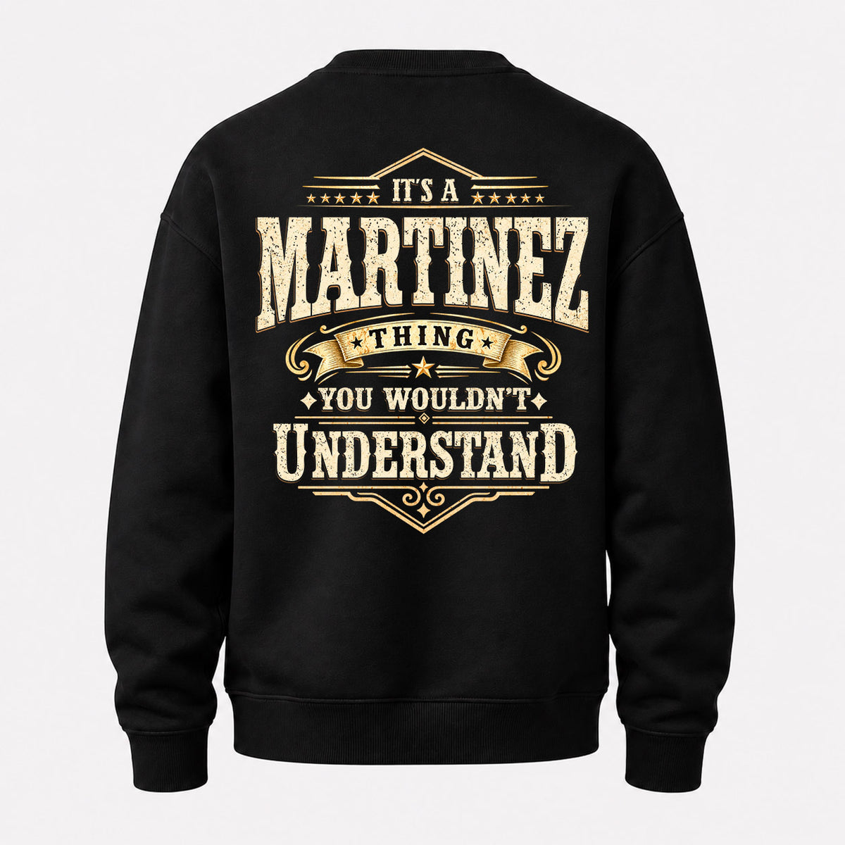 MARTINEZ HH-F003–Personalized Name Quote Apparel “It’s an NAME Thing You Wouldn’t Understand”