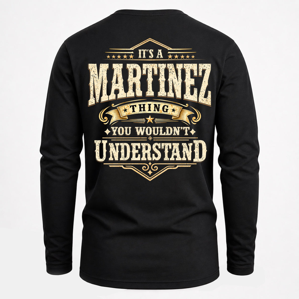 MARTINEZ HH-F003–Personalized Name Quote Apparel “It’s an NAME Thing You Wouldn’t Understand”
