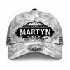 MARTYN TC01 HH79 Team Your Name Hat, Personalized Camo Baseball Cap, Custom Family Gift, Gift for Him Her