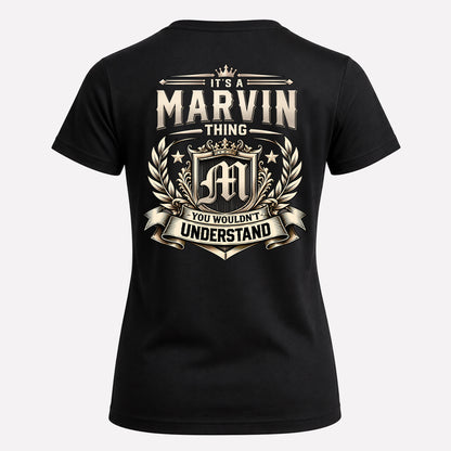 MARVIN HH-F006 Thing Personalized Name T Shirt – You Wouldn’t Understand