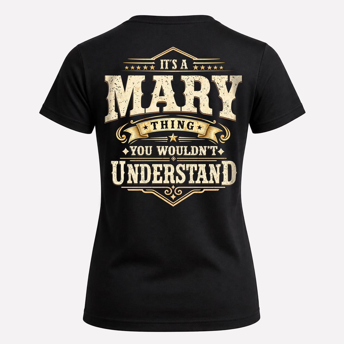 MARY HH-F003–Personalized Name Quote Apparel “It’s an NAME Thing You Wouldn’t Understand”