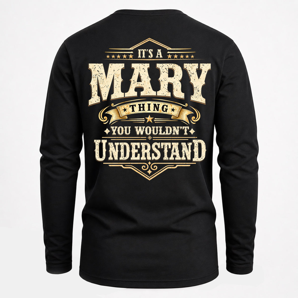 MARY HH-F003–Personalized Name Quote Apparel “It’s an NAME Thing You Wouldn’t Understand”