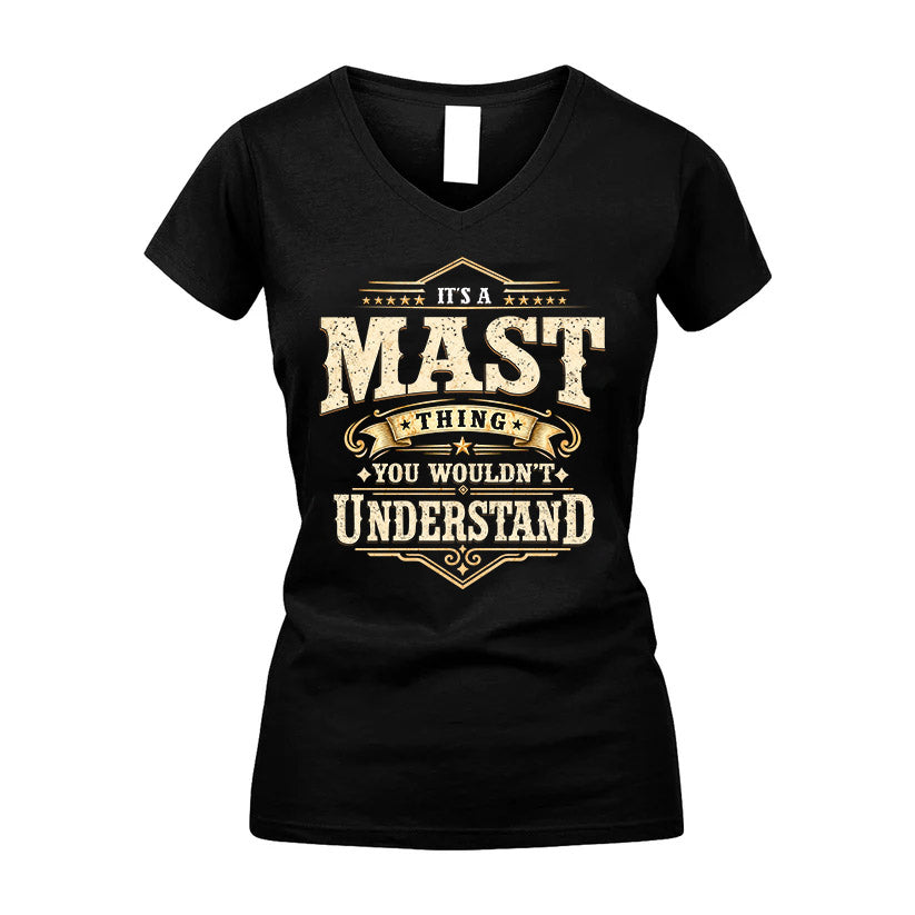 MAST HH-F009–Personalized Name Quote Apparel “It’s an NAME Thing You Wouldn’t Understand”