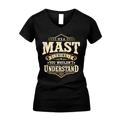 MAST HH-F009–Personalized Name Quote Apparel “It’s an NAME Thing You Wouldn’t Understand”