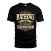 MATHEWS HH-F009–Personalized Name Quote Apparel “It’s an NAME Thing You Wouldn’t Understand”
