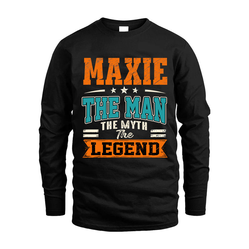 MAXIE HH F007 The Man The Myth The Legend Personalized Shirt – Gift for Men