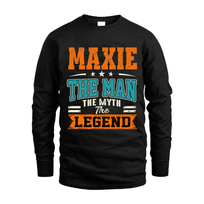 MAXIE HH F007 The Man The Myth The Legend Personalized Shirt – Gift for Men