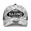 MAXIMO TC01 HH79 Team Your Name Hat, Personalized Camo Baseball Cap, Custom Family Gift, Gift for Him Her