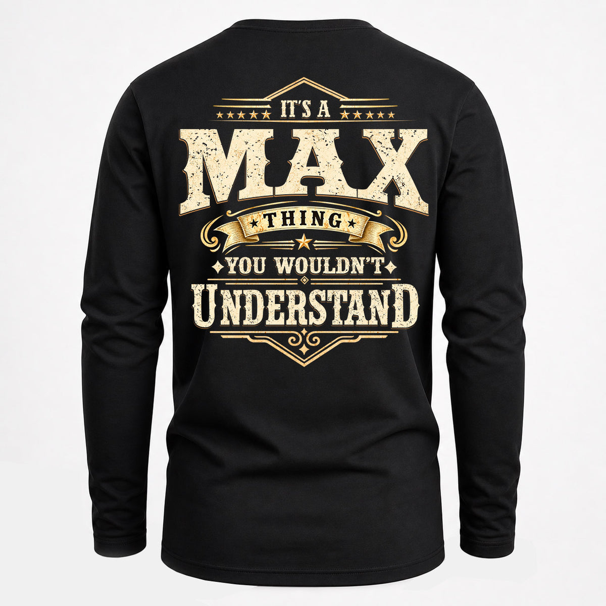 MAX HH-F003–Personalized Name Quote Apparel “It’s an NAME Thing You Wouldn’t Understand”