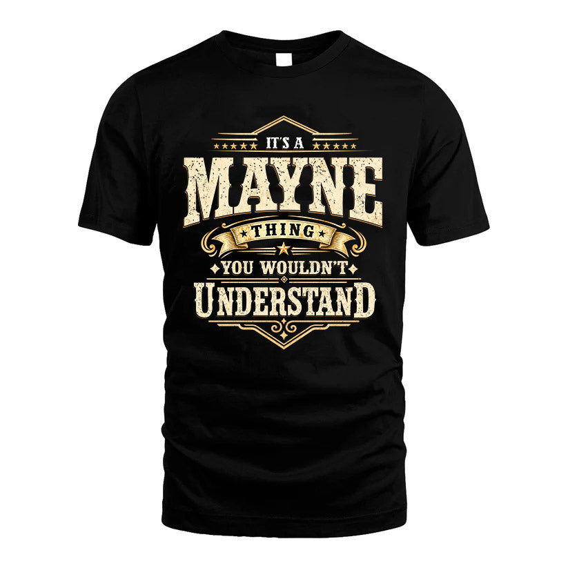 MAYNE HH-F009–Personalized Name Quote Apparel “It’s an NAME Thing You Wouldn’t Understand”