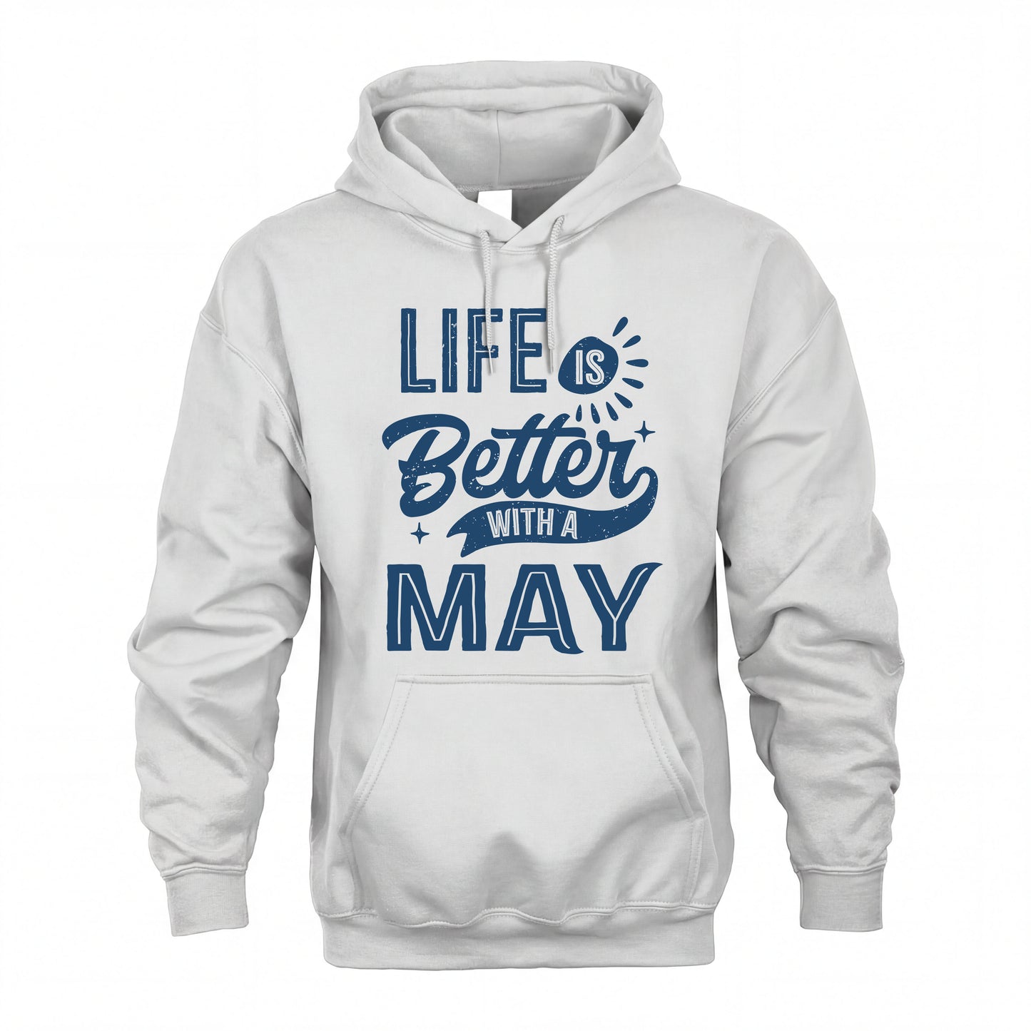 MAY HH88-K2–Personalized Name Quote T-Shirt Life Is Better With Unisex Gift