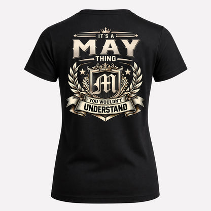 MAY HH-F006 Thing Personalized Name T Shirt – You Wouldn’t Understand
