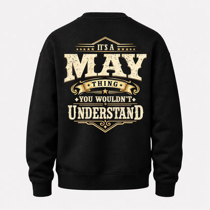MAY HH-F003–Personalized Name Quote Apparel “It’s an NAME Thing You Wouldn’t Understand”