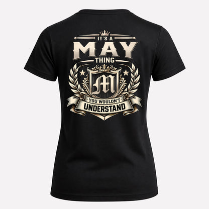 MAY HH-F006 Thing Personalized Name T Shirt – You Wouldn’t Understand