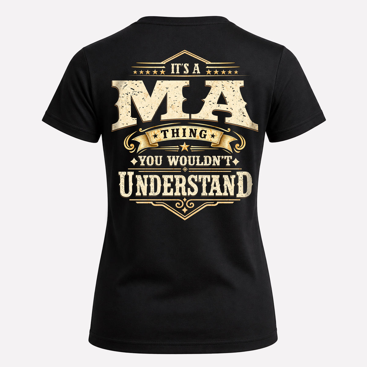 MA HH-F003–Personalized Name Quote Apparel “It’s an NAME Thing You Wouldn’t Understand”