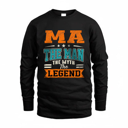 MA HH F007 The Man The Myth The Legend Personalized Shirt – Gift for Men