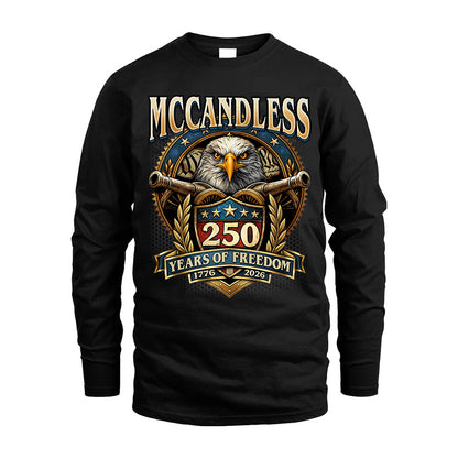 MCCANDLESS HH88-K250-104...250 Years Of Freedom 1776-2026