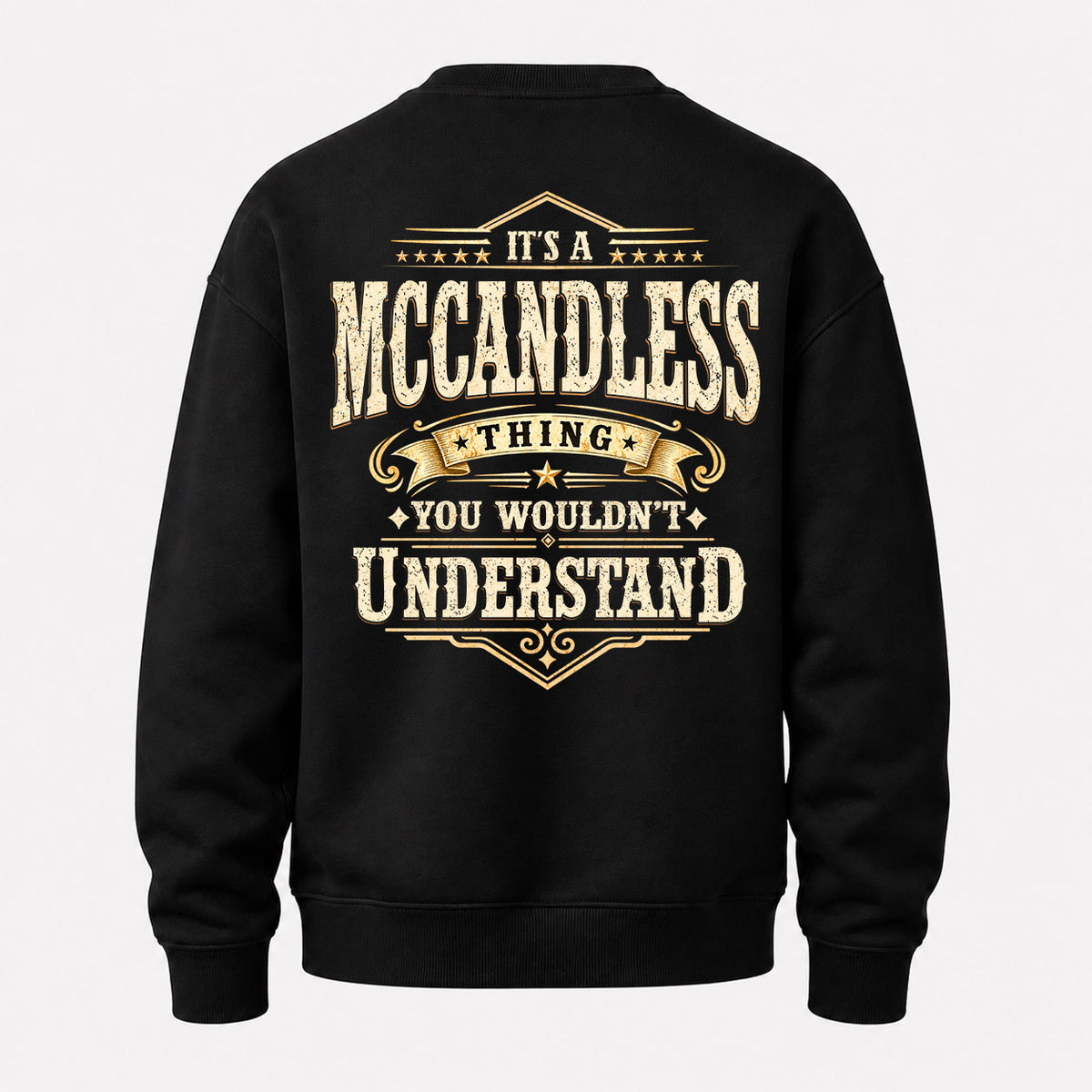 MCCANDLESS HH-F003–Personalized Name Quote Apparel “It’s an NAME Thing You Wouldn’t Understand”