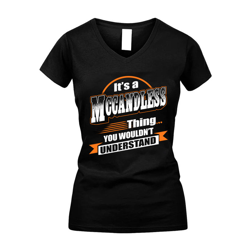 MCCANDLESS HH88-K2-107–Personalized Name Quote Apparel “It’s a/an NAME Thing You Wouldn’t Understand”