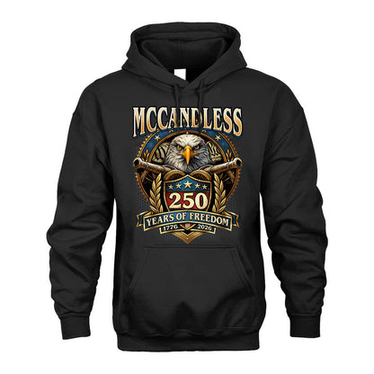 MCCANDLESS HH88-K250-104...250 Years Of Freedom 1776-2026
