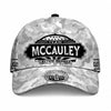 MCCAULEY TC01 HH79 Team Your Name Hat, Personalized Camo Baseball Cap, Custom Family Gift, Gift for Him Her