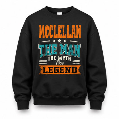 MCCLELLAN HH F007 The Man The Myth The Legend Personalized Shirt – Gift for Men