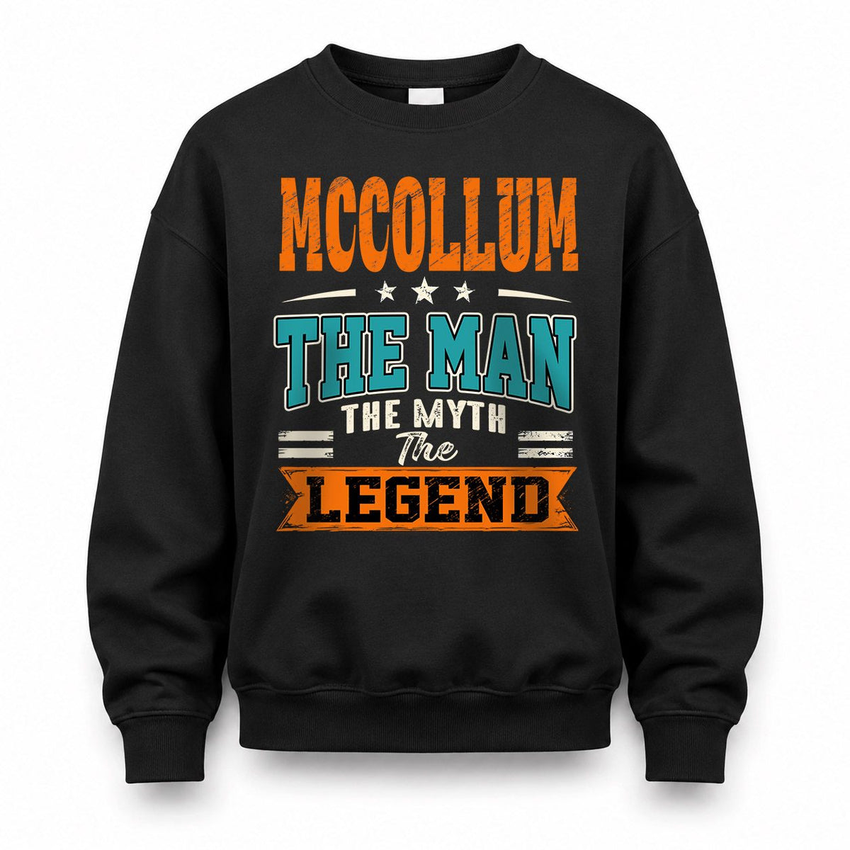 MCCOLLUM HH F007 The Man The Myth The Legend Personalized Shirt – Gift for Men