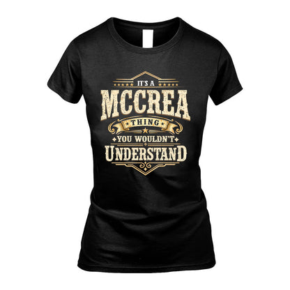 MCCREA HH-F009–Personalized Name Quote Apparel “It’s an NAME Thing You Wouldn’t Understand”