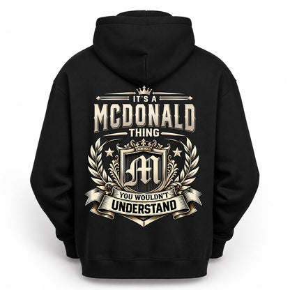 MCDONALD HH-F006 Thing Personalized Name T Shirt – You Wouldn’t Understand