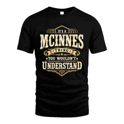 MCINNES HH-F009–Personalized Name Quote Apparel “It’s an NAME Thing You Wouldn’t Understand”