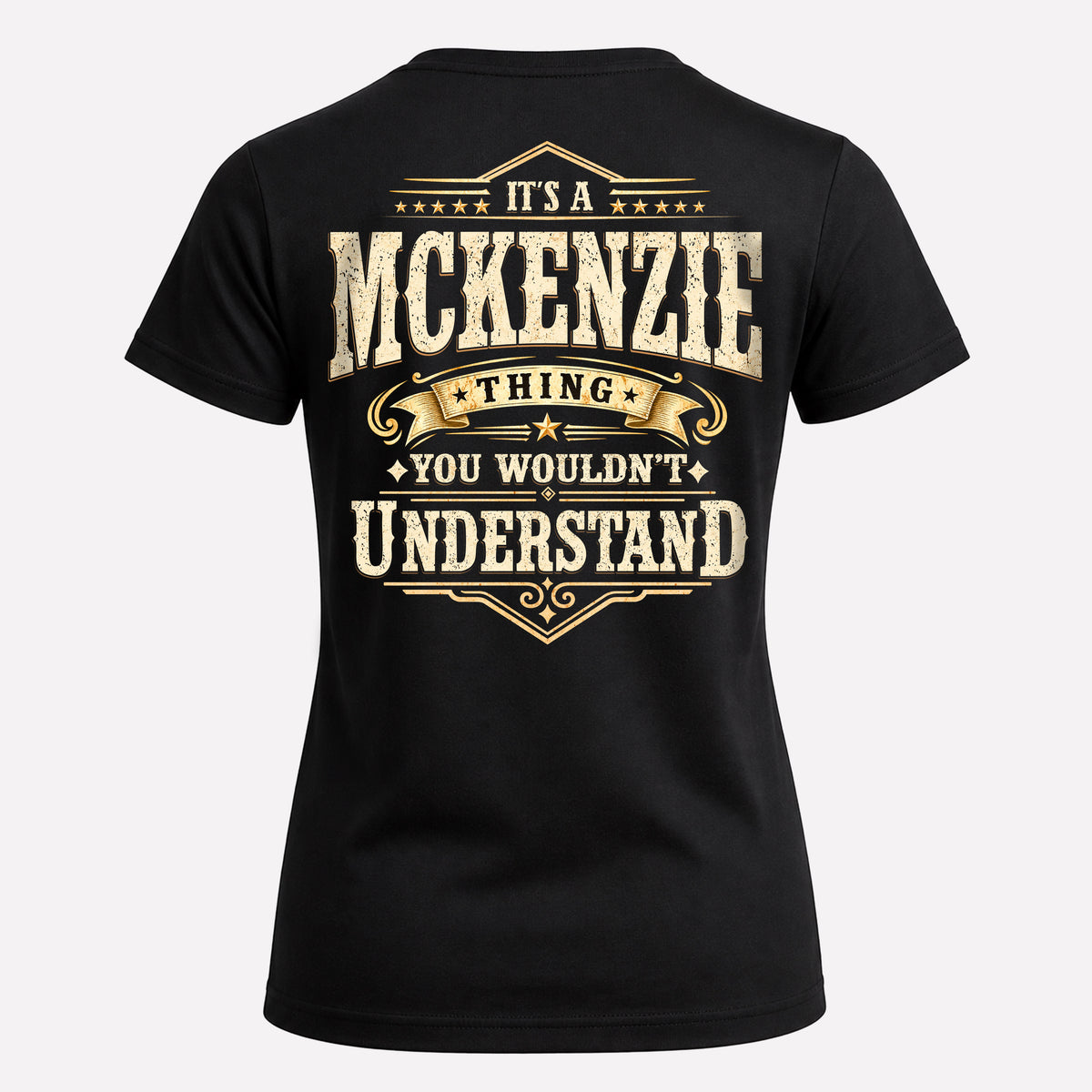MCKENZIE HH-F003–Personalized Name Quote Apparel “It’s an NAME Thing You Wouldn’t Understand”