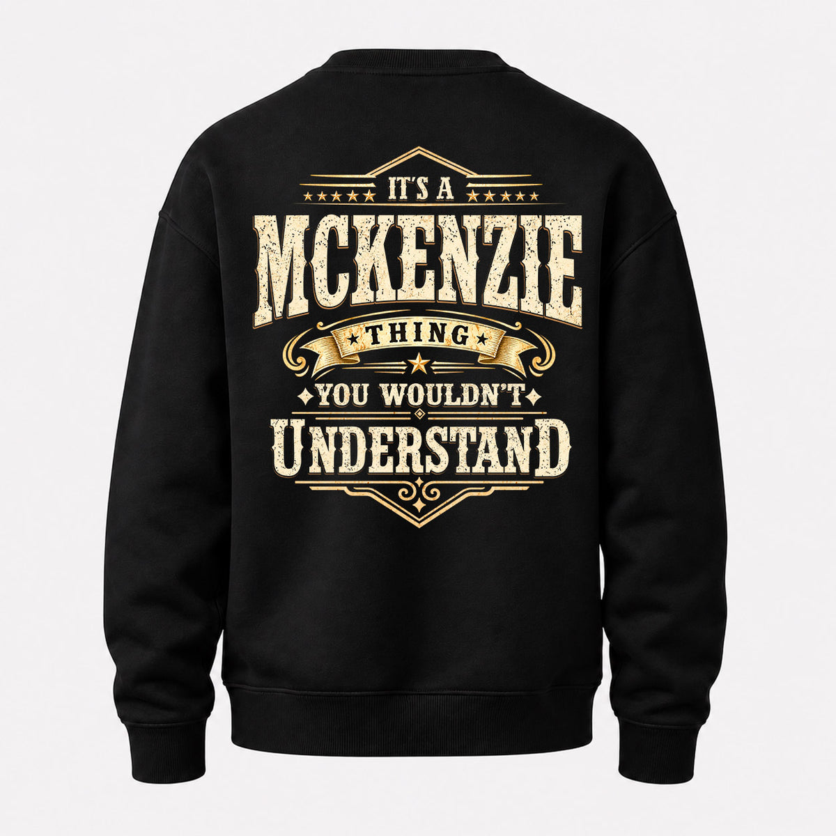 MCKENZIE HH-F003–Personalized Name Quote Apparel “It’s an NAME Thing You Wouldn’t Understand”