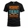 MCKNIGHT HH F007 The Man The Myth The Legend Personalized Shirt – Gift for Men