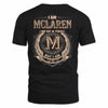 MCLAREN 2K-101–Personalized Name Quote Apparel “I Am NAME May Not Be Perfect But I Am Limited Edition”