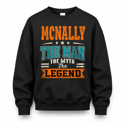 MCNALLY HH F007 The Man The Myth The Legend Personalized Shirt – Gift for Men