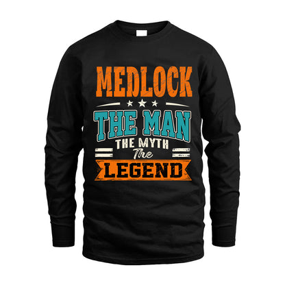MEDLOCK HH F007 The Man The Myth The Legend Personalized Shirt – Gift for Men