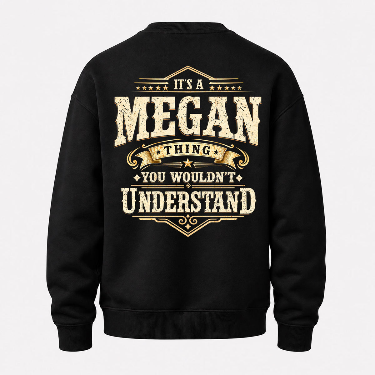 MEGAN HH-F003–Personalized Name Quote Apparel “It’s an NAME Thing You Wouldn’t Understand”