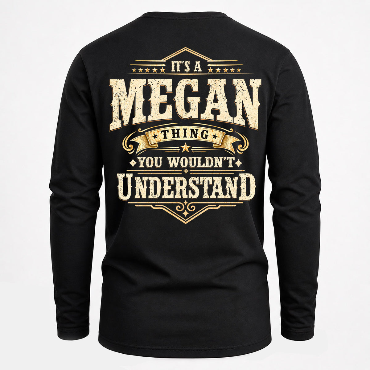 MEGAN HH-F003–Personalized Name Quote Apparel “It’s an NAME Thing You Wouldn’t Understand”