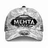 MEHTA TC01 HH79 Team Your Name Hat, Personalized Camo Baseball Cap, Custom Family Gift, Gift for Him Her