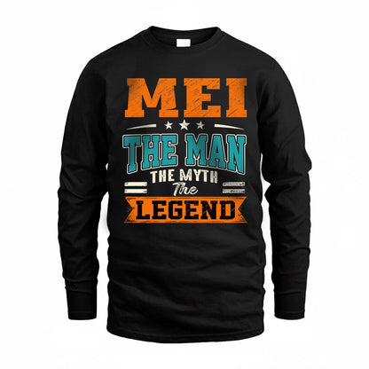 MEI HH F007 The Man The Myth The Legend Personalized Shirt – Gift for Men