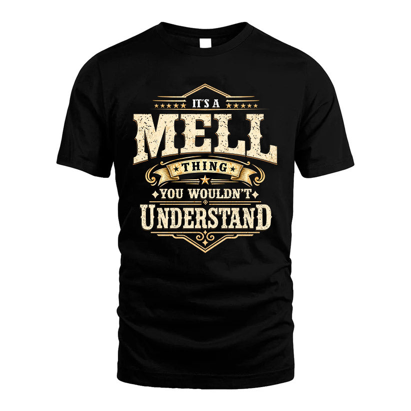 MELL HH-F009–Personalized Name Quote Apparel “It’s an NAME Thing You Wouldn’t Understand”