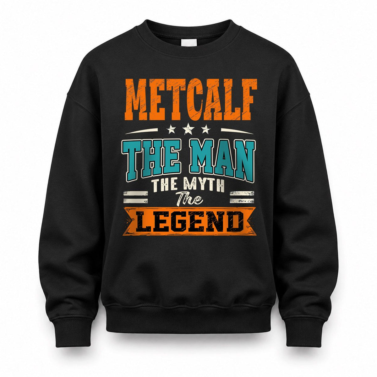 METCALF HH F007 The Man The Myth The Legend Personalized Shirt – Gift for Men