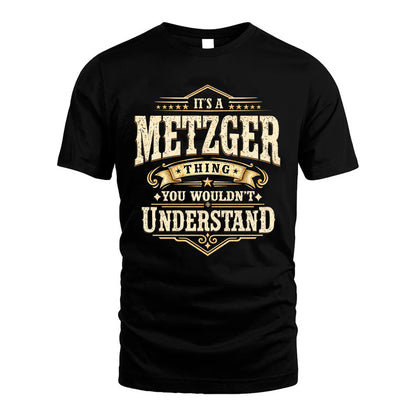 METZGER HH-F009–Personalized Name Quote Apparel “It’s an NAME Thing You Wouldn’t Understand”
