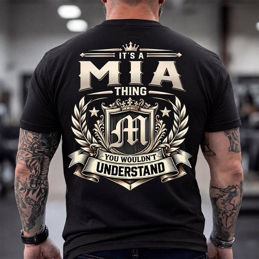 MIA HH-F006 Thing Personalized Name T Shirt – You Wouldn’t Understand