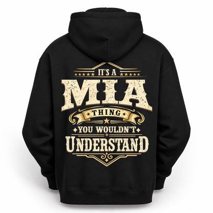 MIA HH-F003–Personalized Name Quote Apparel “It’s an NAME Thing You Wouldn’t Understand”