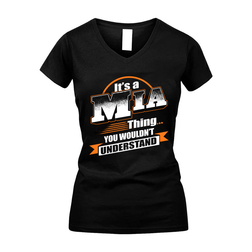 MIA HH88-K2-107–Personalized Name Quote Apparel “It’s a/an NAME Thing You Wouldn’t Understand”
